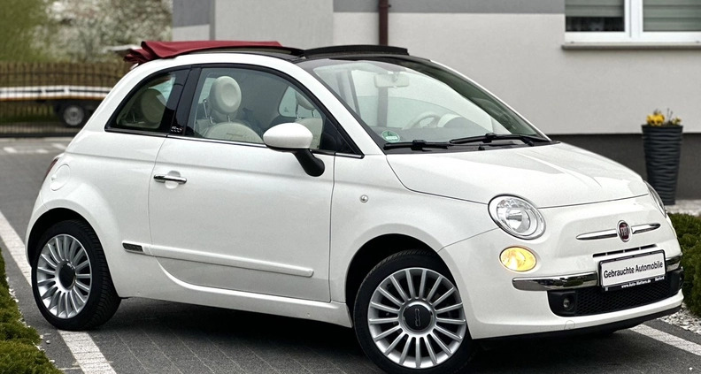 Fiat 500 cena 35900 przebieg: 107000, rok produkcji 2015 z Twardogóra małe 742